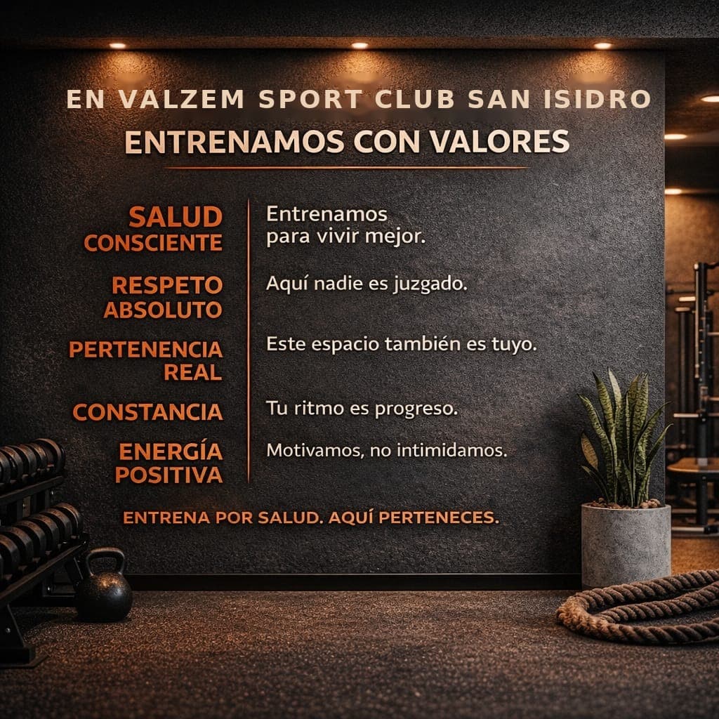 Muro de valores de Valzem Sport Club